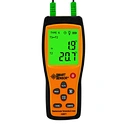 Two channel thermometer with probe